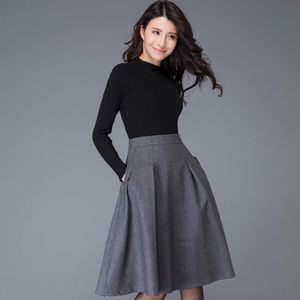 Kimchi Blue Gray Skirt